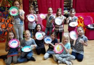 kinderfeestje porselein schilderen