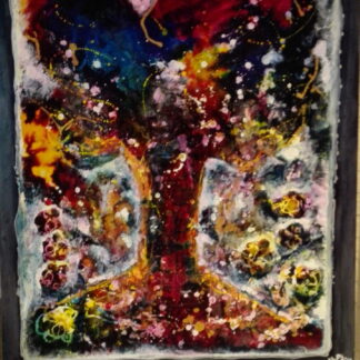 Schilderij 1x1,50meter droomboom