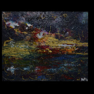 Schilderij 50x60cm zonsondergang