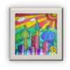 Online Les De Tekenschool Stad 'a la Hundertwasser'