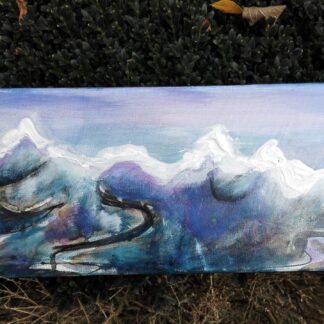 Schilderij 20x60cm landschap