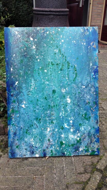 Schilderij 50x70cm Stromend water