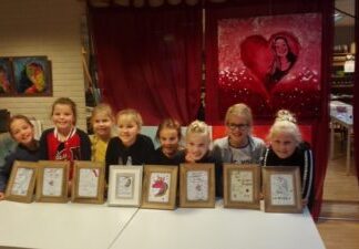 kinderfeestje handletteren