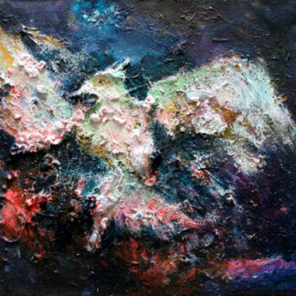 schilderij 30x40cm vogel