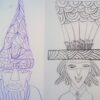 Online Les De Tekenschool Hoeden 'a la Hundertwasser' - Afbeelding 2