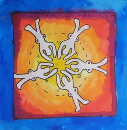 Online Les De Tekenschool mensfiguur 'a la Keith Haring' - Afbeelding 7